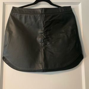 Leather Skirt
